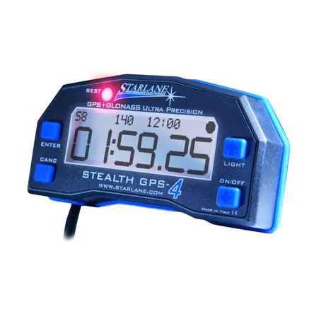 Chronometre GPS moto Starlane Stealth GPS-4