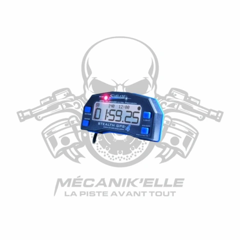 Chronometre GPS moto Starlane Stealth GPS-4