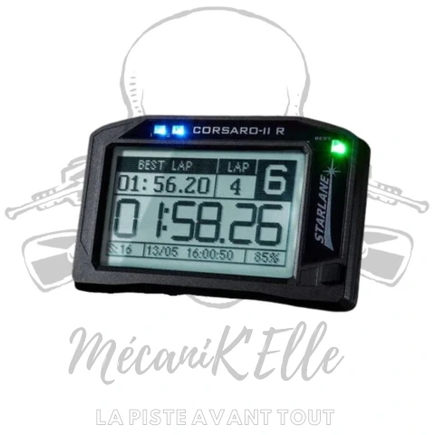 [Référence : STCORS2R] Chronometre GPS moto Starlane Corsaro II R