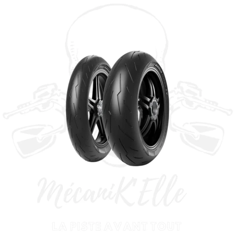 [Référence :  9005228] Pneu PIRELLI DIABLO ROSSO IV (F) 120/70 ZR 17 M/C (58W) TL