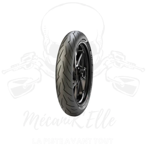[Référence :  9000515] Pneu PIRELLI DIABLO ROSSO III (F) 120/70 ZR 17 M/C (58W) TL