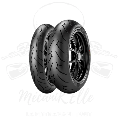 [Référence :  9000454] Pneu PIRELLI DIABLO ROSSO II 180/55 ZR 17 M/C (73W) TL