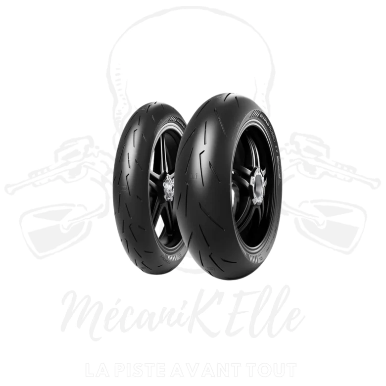 Pneu PIRELLI DIABLO ROSSO IV CORSA (F) 120/70 ZR 17 M/C (58W) TL
