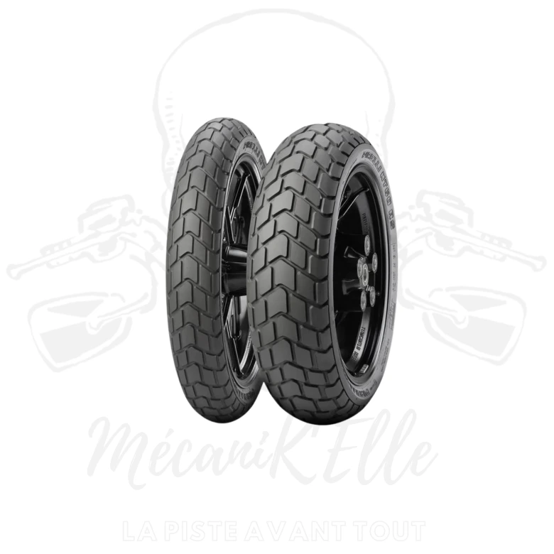 [Référence :  9001752] Pneu PIRELLI MT 60 RS (F) Standard 110/80 R 18 M/C 58H TL