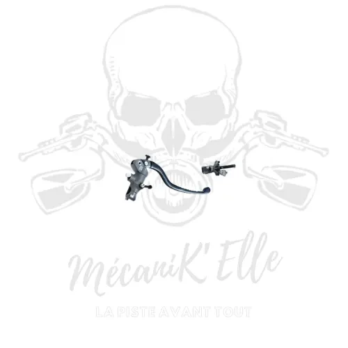 Maitre cylindre de frein 19x18 Accossato levier fixe