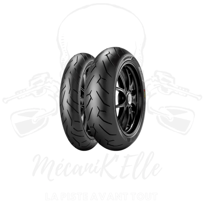 [Référence :  9000455] Pneu PIRELLI DIABLO ROSSO II 190/50 ZR 17 M/C (73W) TL