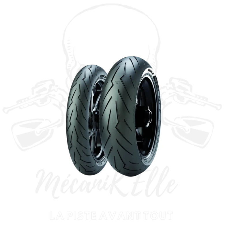 [Référence :  9000545] Pneu PIRELLI DIABLO ROSSO III (D) Standard 190/55 ZR 17 M/C (75W) TL