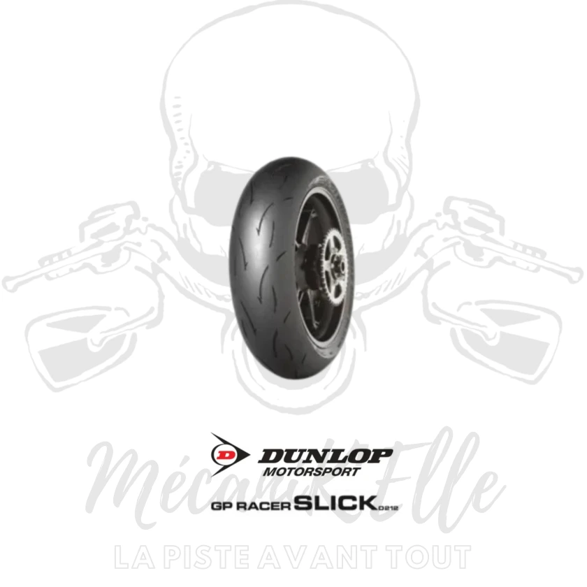 [Référence: D212 200 MED] Dunlop D212 GP RACER  200/55ZR17 MEDIUM