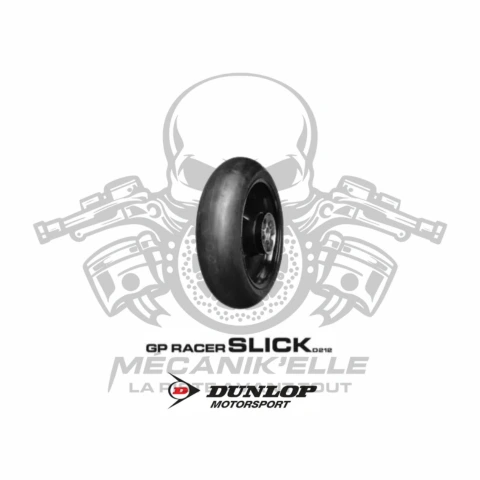 [Référence: GPRACER 190 MED] Dunlop GP RACER SLICK 190/55ZR17 MEDIUM