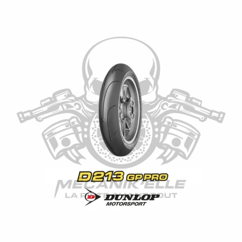 [Référence: D213 120MS3] Dunlop D213 GP PRO 120/70ZR17 MS3 MEDIUM