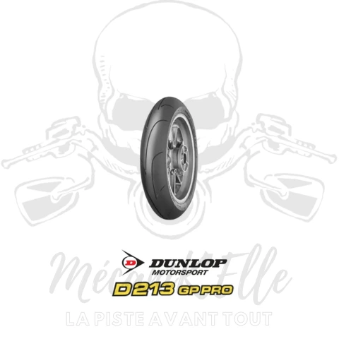 [Référence: D213 120MS3] Dunlop D213 GP PRO 120/70ZR17 MS3 MEDIUM