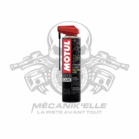 [Référence :  1122672] Lubrifiant chaîne MOTUL C4 Factory Line spray - 400 ml