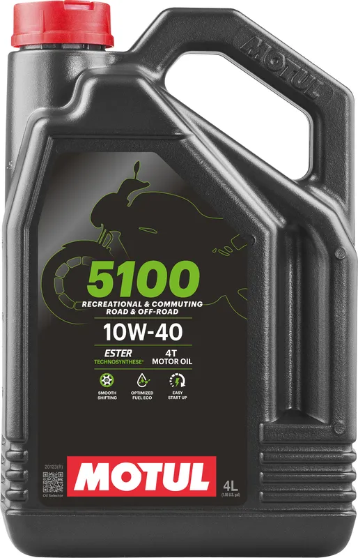 [Référence :  1099401] Huile moteur MOTUL 5100 4T - 10W40 4L