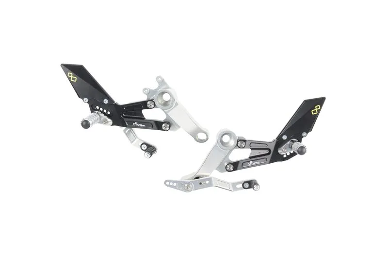 Commandes reculées réglables LIGHTECH fixes - sélection standard/inversée