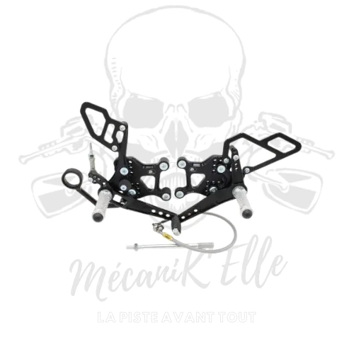 [03-544] Commandes reculées PP Tuning BMW S1000R 14-16
