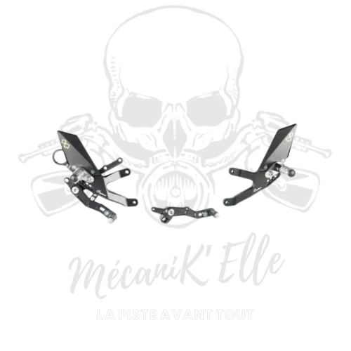 Commandes reculées Lightech pour BMW S1000RR 15-18/S1000R 17-20