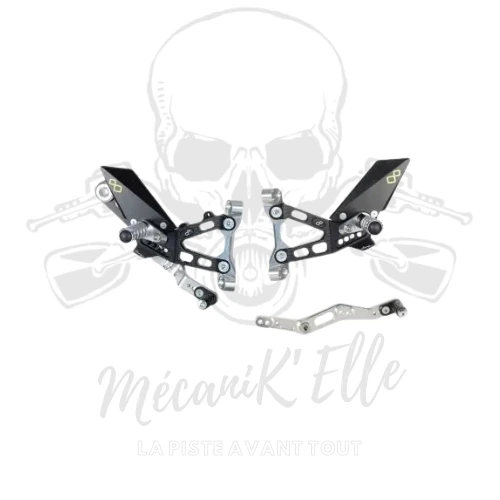 Commandes reculées Lightech pour BMW S1000RR 19-23