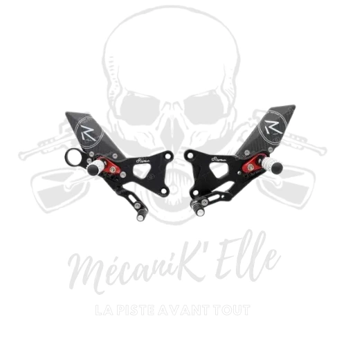 Commandes reculées Lightech R pour BMW S1000RR 09-14/S1000R 14-16