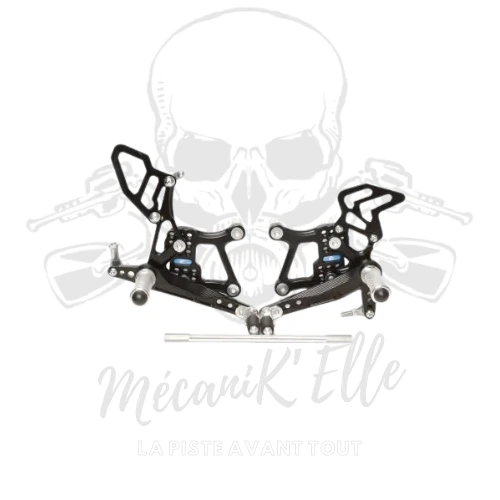 Commandes reculées PP Tuning Kawasaki ZX10R 11-15