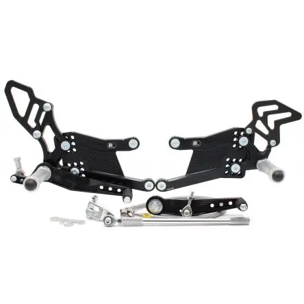 [03-682] Commandes reculées PP Tuning Yamaha R1 07-08