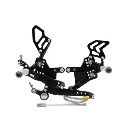 [03-684] Commandes reculées PP Tuning Yamaha R1 09-14