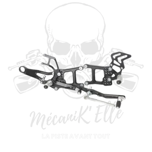 [03-686] Commandes reculées PP Tuning Yamaha R1 15-19