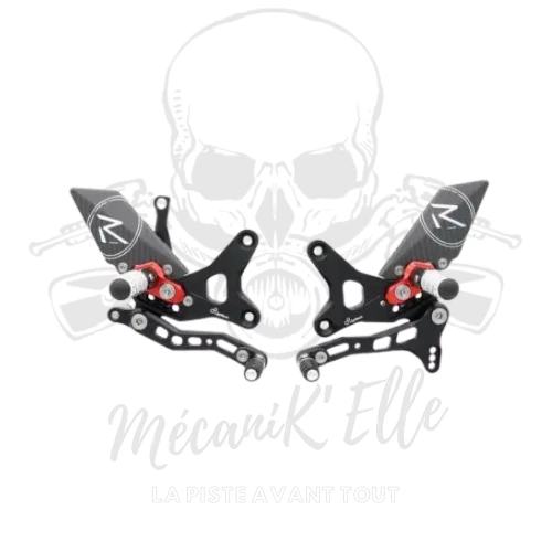 Commandes reculées Lightech R pour Kawasaki ZX10R 11-15