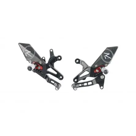 [01-1091393] Commandes reculées Lightech R pour Kawasaki ZX6R 09-16/ZX6R 636 13-25