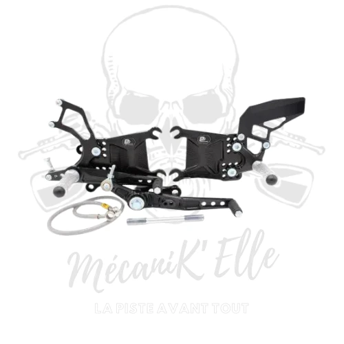 Commandes reculées PP Tuning Endurance pour Yamaha R1 20-24