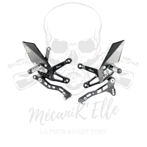 [01-1071517] Commandes reculées Lightech pour Kawasaki ZX10R 16-25