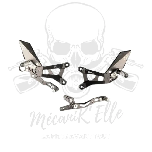 [01-1071565] Commandes reculées Lightech pour Yamaha R6 17-24