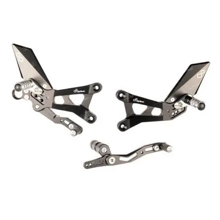 [01-1071565] Commandes reculées Lightech pour Yamaha R6 17-24