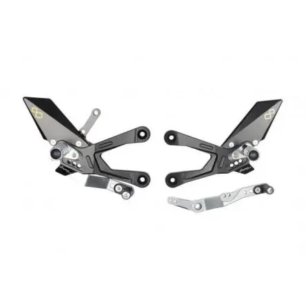 [01-1071568] Commandes reculées Lightech pour Yamaha R1 15-24