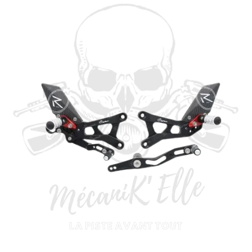 Commandes reculées Lightech R pour Yamaha R6 17-24