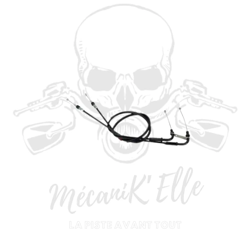 [01-1025713] Cables de gaz pour tirage rapide Domino XM2 pour Honda CBR1000RR 08-16