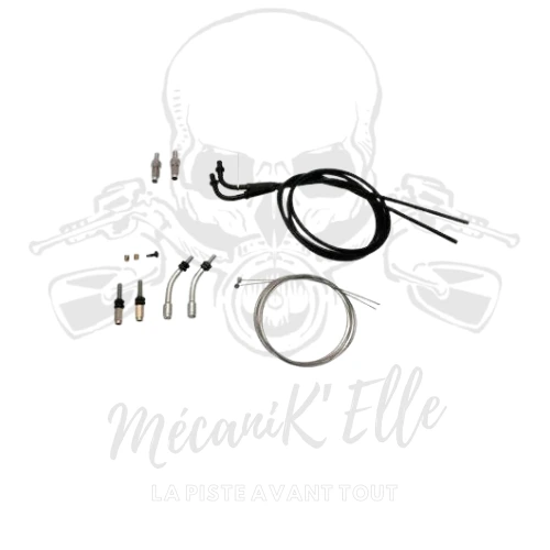 [01-1025716] Cables de gaz pour tirage rapide Domino XM2 Universel