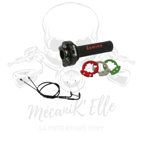 [01-1025708 + 1025718] Tirage rapide Domino XM2 pour Yamaha R1 15-19