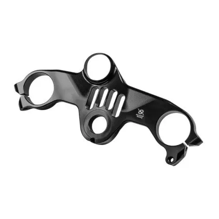 [30-PSK1-NOI] Té de fourche supérieur Street Bonamici pour Kawasaki ZX10R 16-20