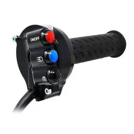 [30-078-ACC009RV] Commodo avec tirage Jetprime pour Aprilia RSV4 17-20