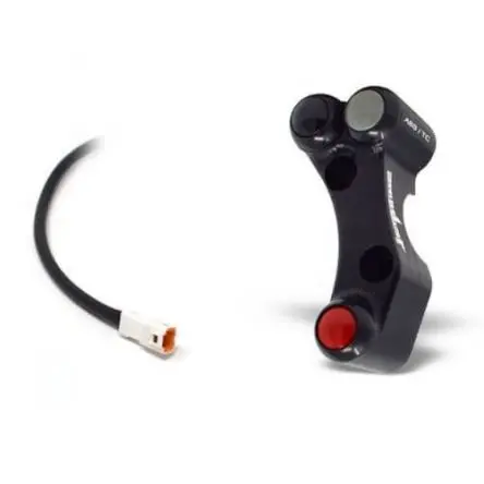 [30-JP PLS I2M] Commodo gauche Jetprime pour BMW S1000RR 15-18 équipée d'un tableau de bord I2M