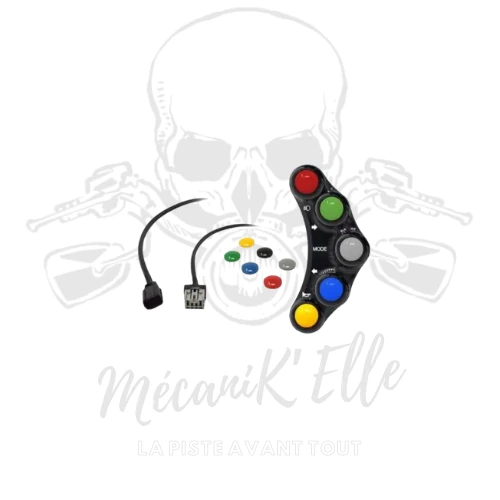 Commodo gauche route Jetprime pour Honda CBR1000RR 17-19