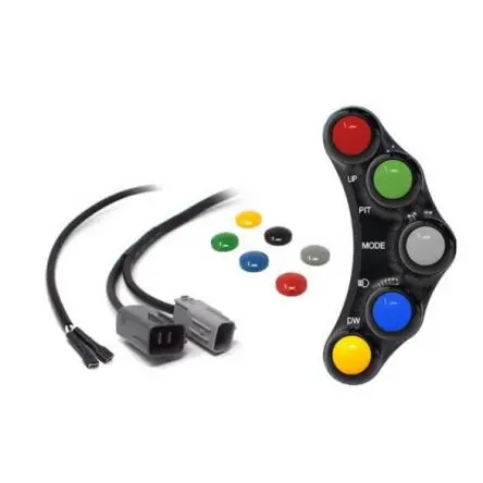 [30-078-PLSR011] Commodo gauche racing Jetprime pour Suzuki GSXR1000 17-24