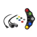 Commodo gauche racing Jetprime pour Suzuki GSXR1000 17-24