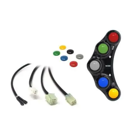 [30-078-PLD003] Commodo droit racing Jetprime pour Yamaha R1 15-19