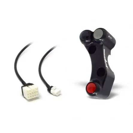 [30-078-PLSR019] Commodo gauche racing Jetprime pour Suzuki GSXR600/750 11-17