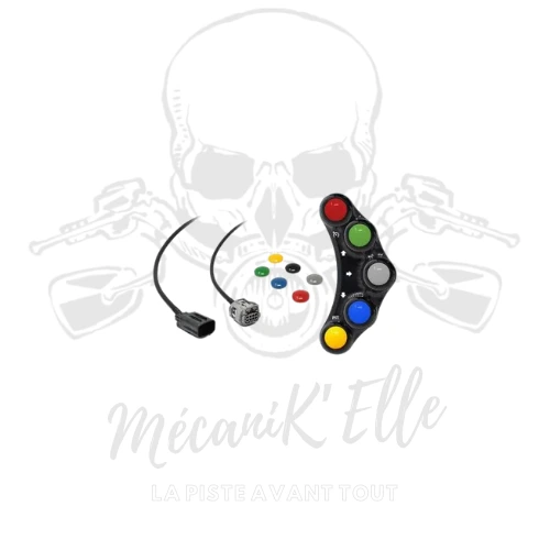 Commodo gauche Jetprime pour Kawasaki ZX10R 21-25