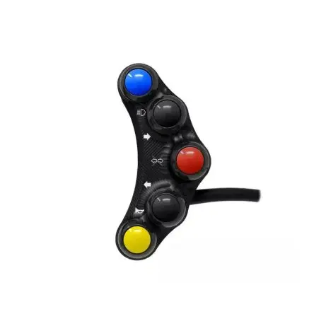 [30-078-PLS008] Commodo gauche route Jetprime pour BMW S1000R 14-17/S1000RR 15-18/S1000XR 15-17