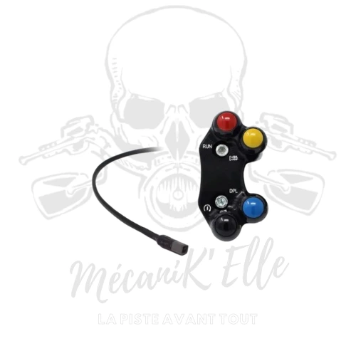 [30-078-PLD020S-B] Commodo droit Jetprime pour Ducati Streetfighter V4