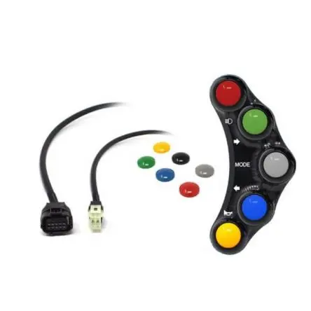 [30-078-PLS003] Commodo gauche route Jetprime pour Yamaha R1 15-19