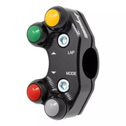 [30-078-PLSR057] Commodo gauche racing Jetprime pour Honda CBR600RR 24-25